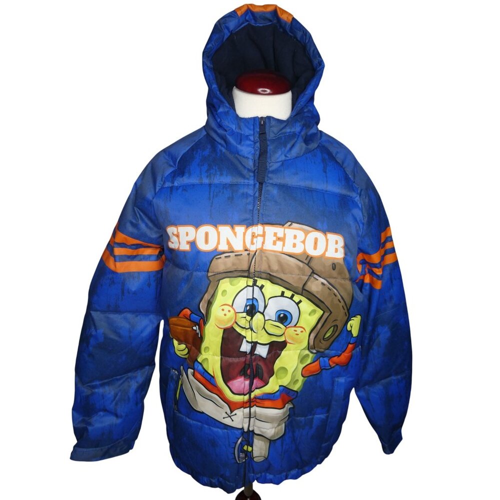 Nickelodeon SpongBob Kids' Special Edition Coat by Stephen Hillenburg Size 18